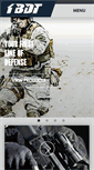 Mobile Screenshot of berettadefensetechnologies.com